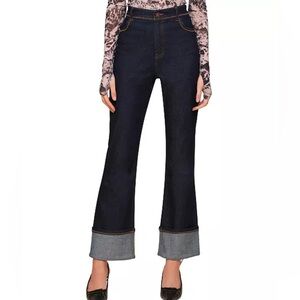 House of Harlow Cuffed Hem Denim Jeans- Size 27